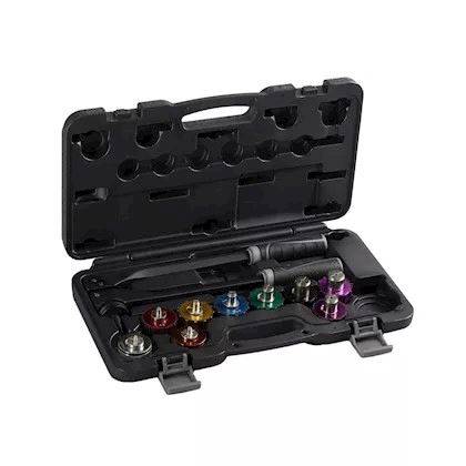CPS BlackMax optrompset aluminium 9-delig 1/4"-1.1/8"